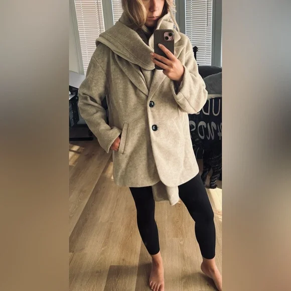 Missguided Jacket & Scarf Set - Picture 6 of 7